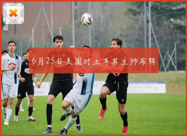 6月25日美国对土耳其主帅布阵